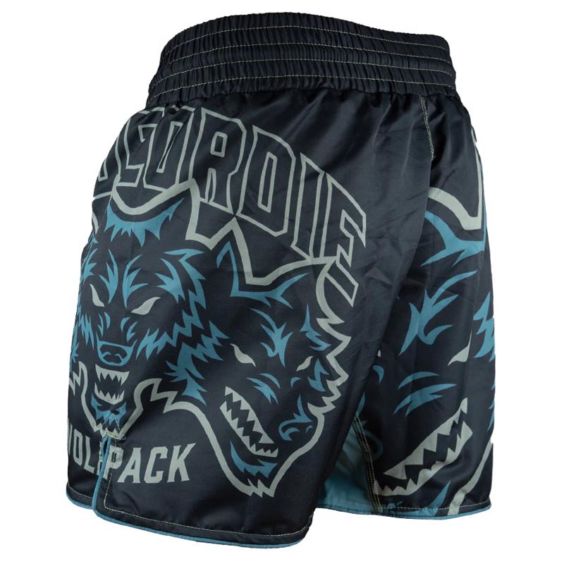 Pride Or Die WOLFPACK V3 MMA Shorts - Black